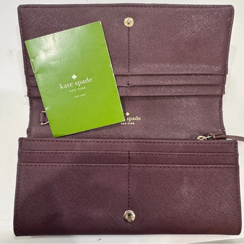 Kate Spade Kirk Park Saffiano Linney Authentic (has wear)